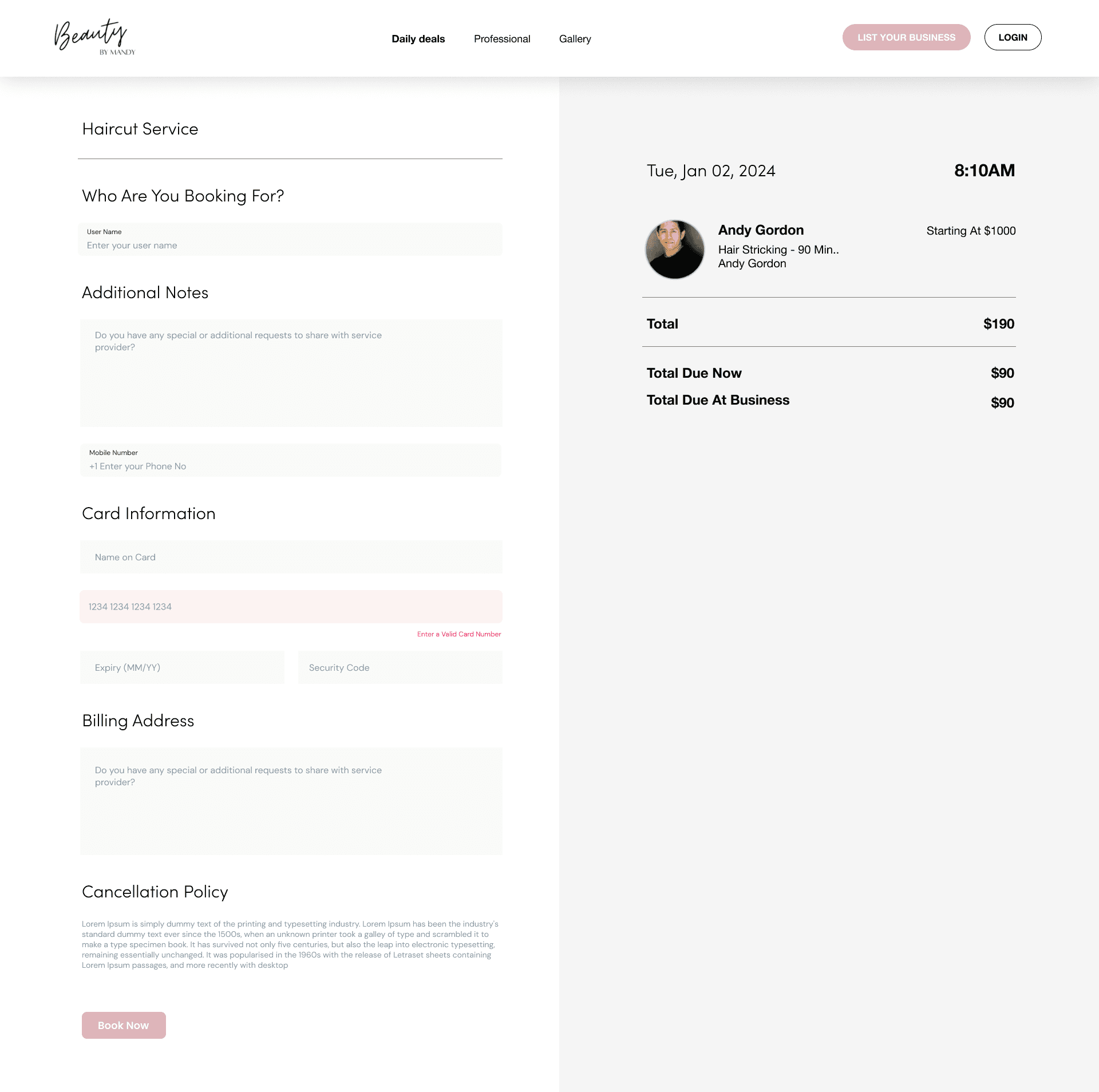 Beauty By Mandy Platform ✨💅 screenshot 15