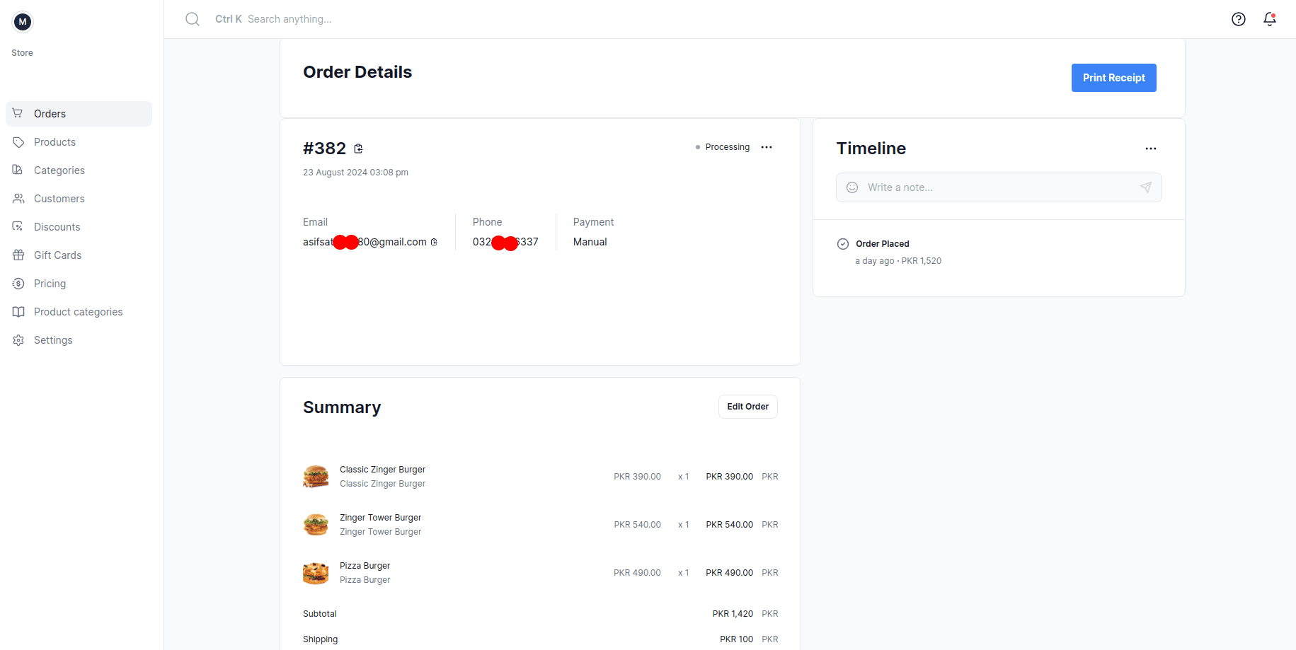 Restaurant Ordering Platform screenshot 6